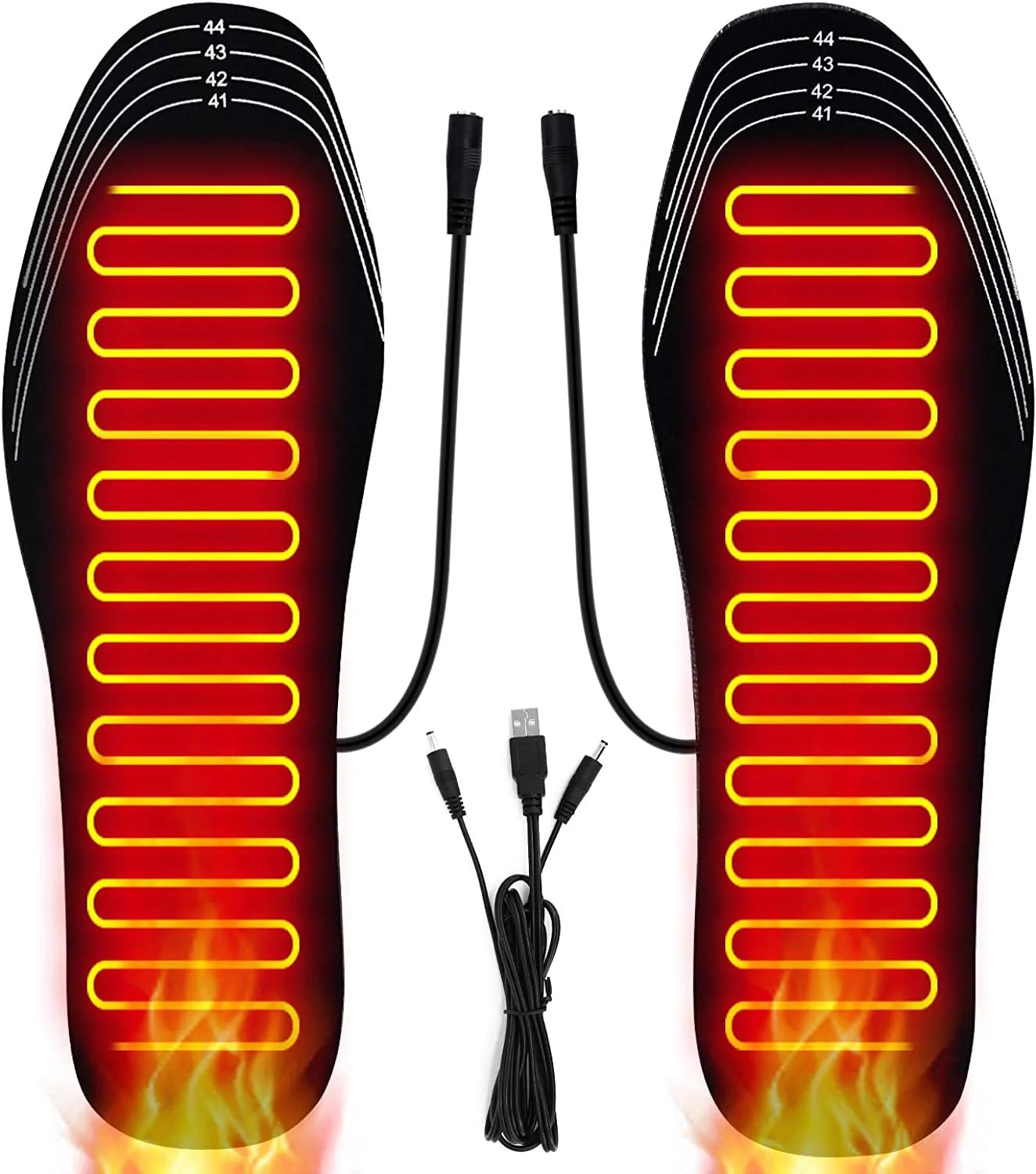 Heated Electric Insoles for Shoes and Hunting Boots