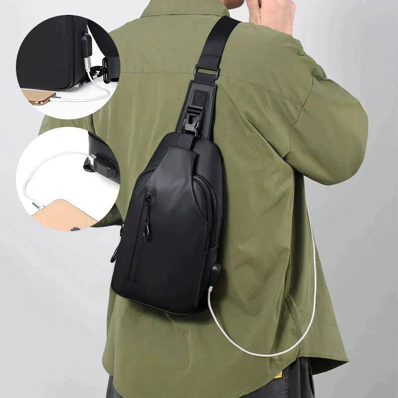 Waterproof Anti-Theft Crossbody Bag for Secure Travel