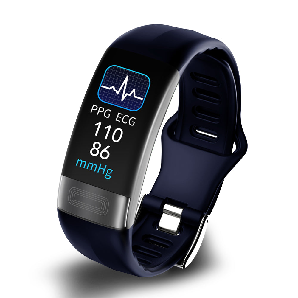 smart bracelet blood pressure ecg heart rate oxygen saturation sleep t