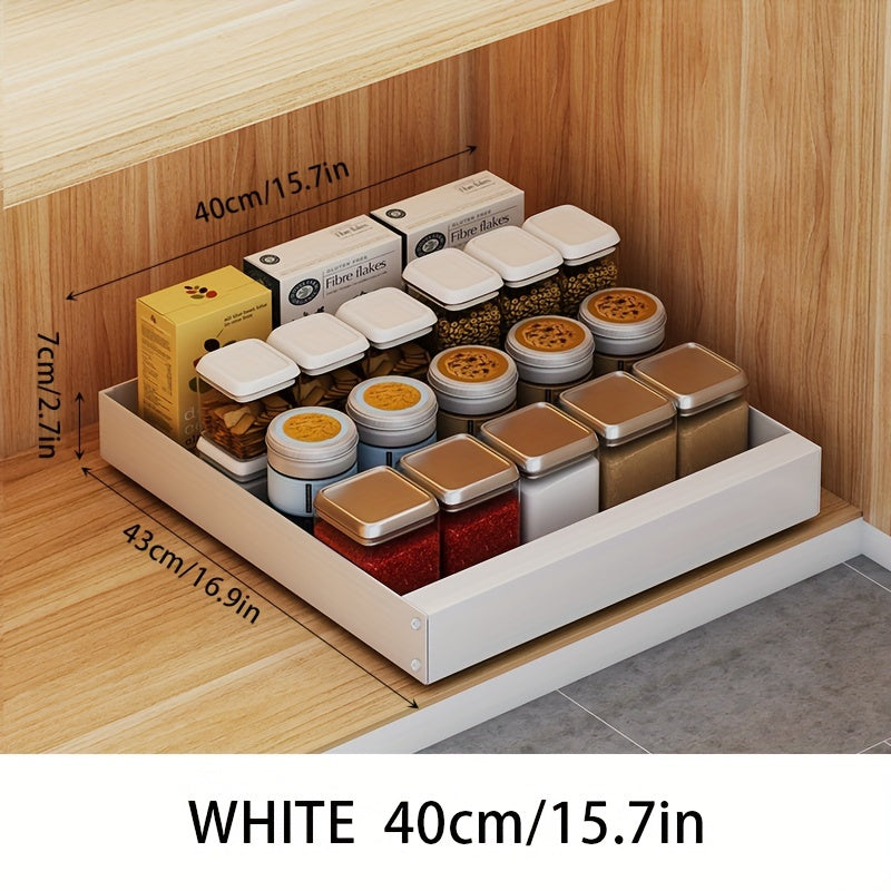 lina pull out kitchen cabinet organizer space saving pantry rack