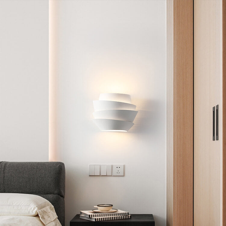 nordglow dual light wall sconce scandinavian iron lamp modern