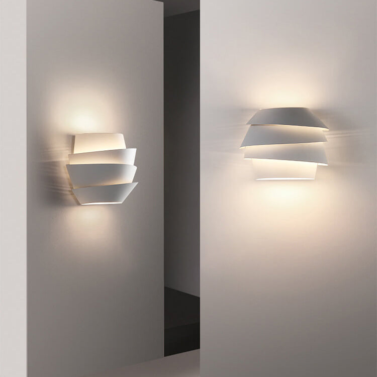 nordglow dual light wall sconce scandinavian iron lamp modern