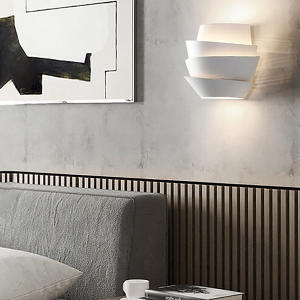 nordglow dual light wall sconce scandinavian iron lamp modern