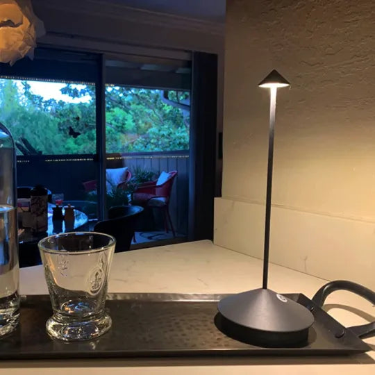 wireless led table lamp radiant glow illuminate space