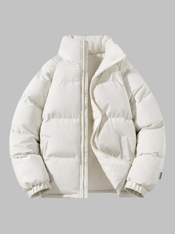 calvin mens fleece lined padded puffer jacket