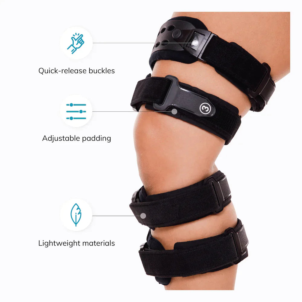 osteoarthritis knee brace medial lateral support bone pain