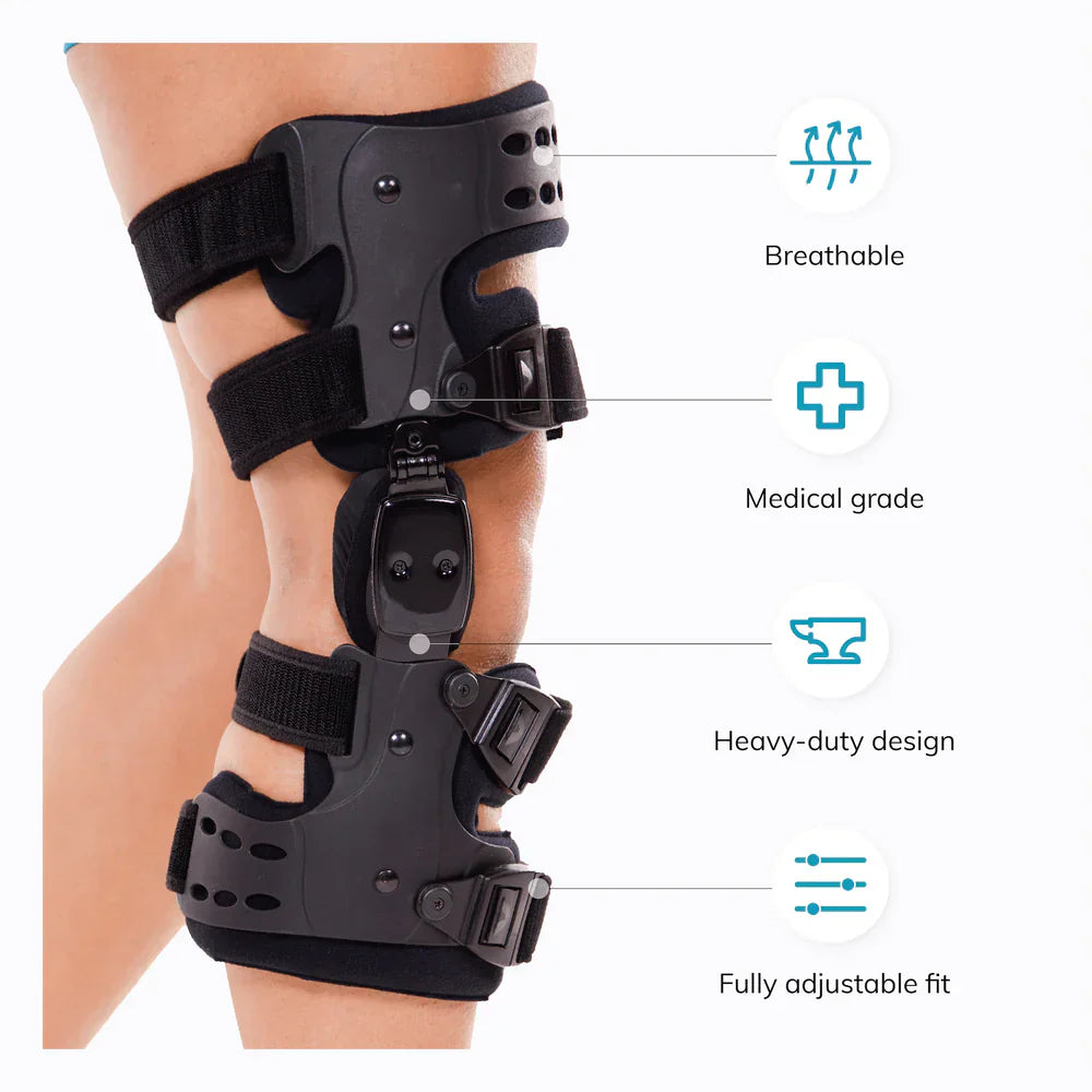 osteoarthritis knee brace medial lateral support bone pain