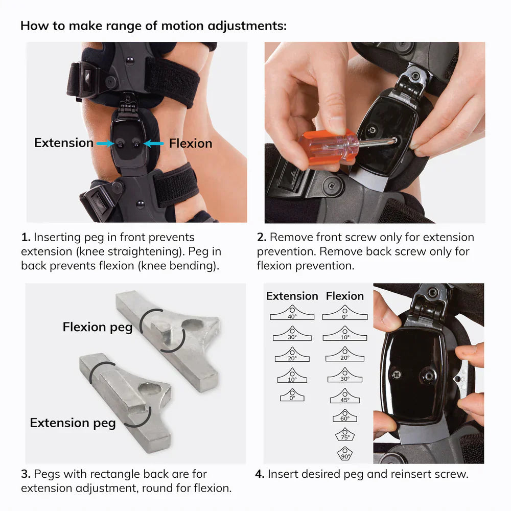 osteoarthritis knee brace medial lateral support bone pain