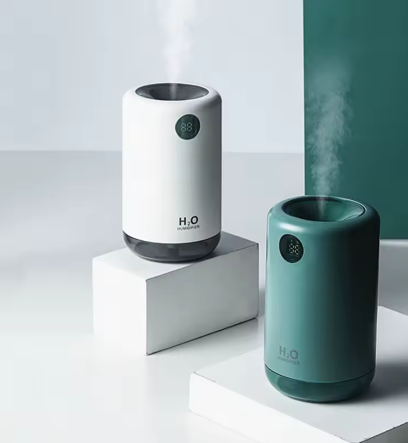 portable rechargeable humidifier compact wireless