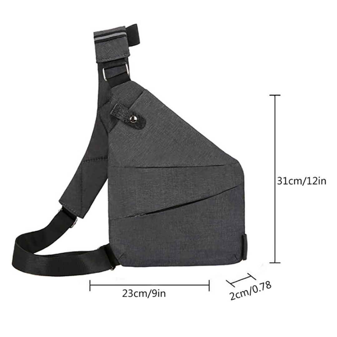 anti theft shoulder bag for travel and everyday use
