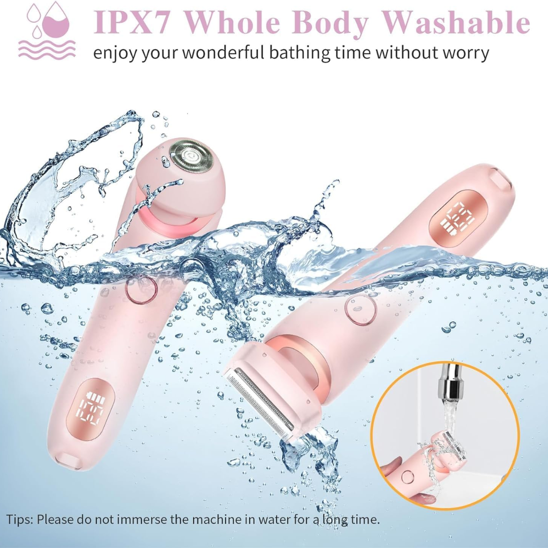 electric portable razor wet dry shaving friendly