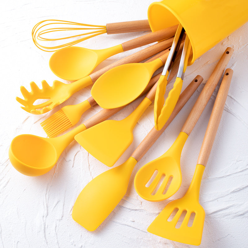 silicone utensil set 12 piece