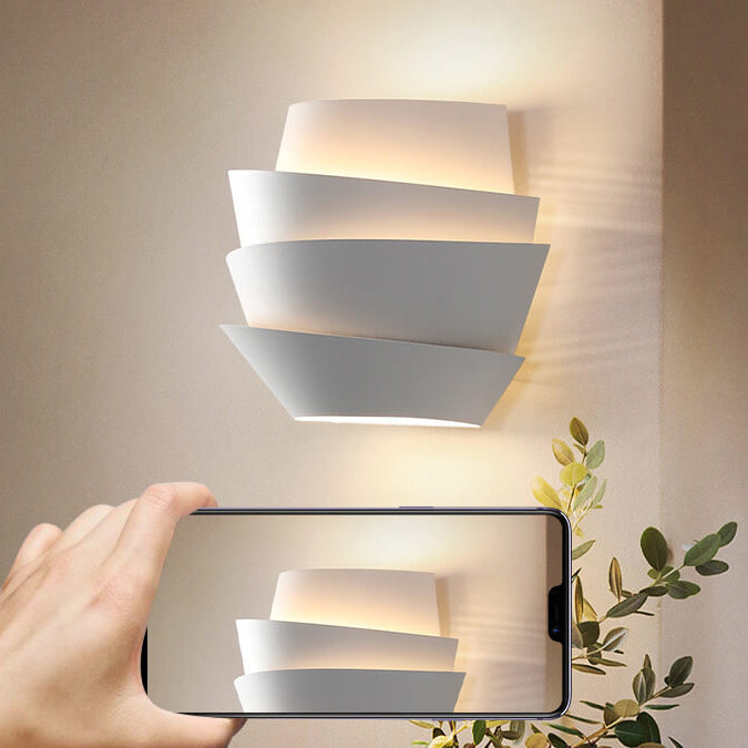 nordglow dual light wall sconce scandinavian iron lamp modern