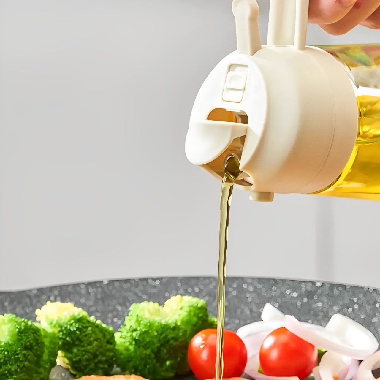 2 in 1 olive oil dispenser sprayer cooking salad frying bbq