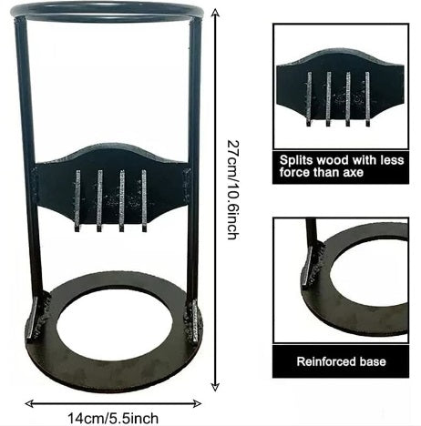 manual kindling log splitter firewood splitter guide