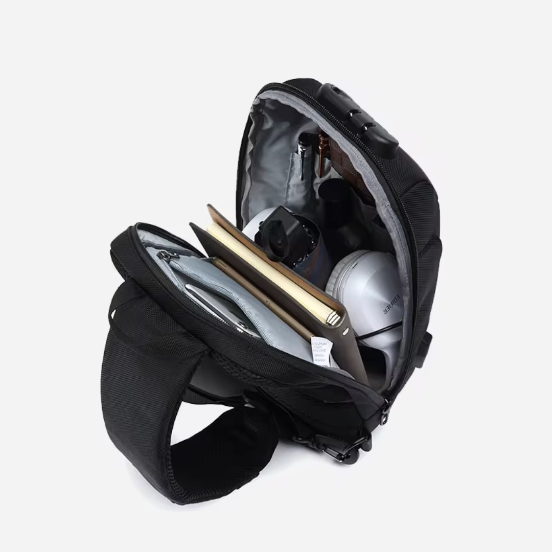 anti theft crossbody bag charging lock ultimate security