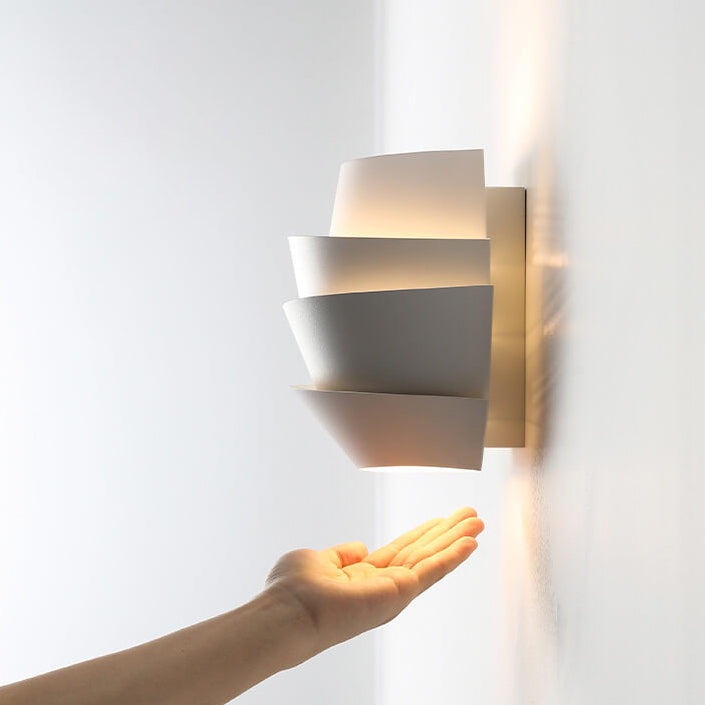 nordglow dual light wall sconce scandinavian iron lamp modern