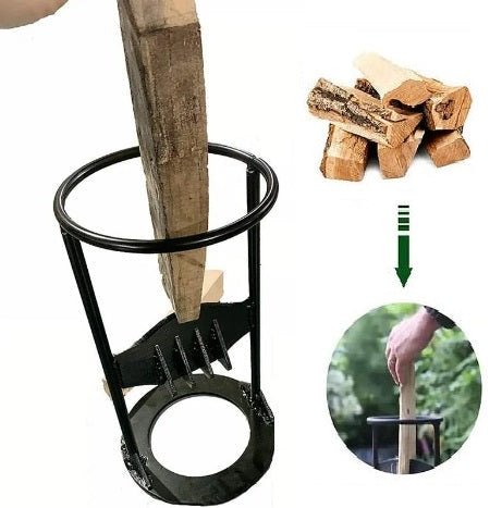 manual kindling log splitter firewood splitter guide