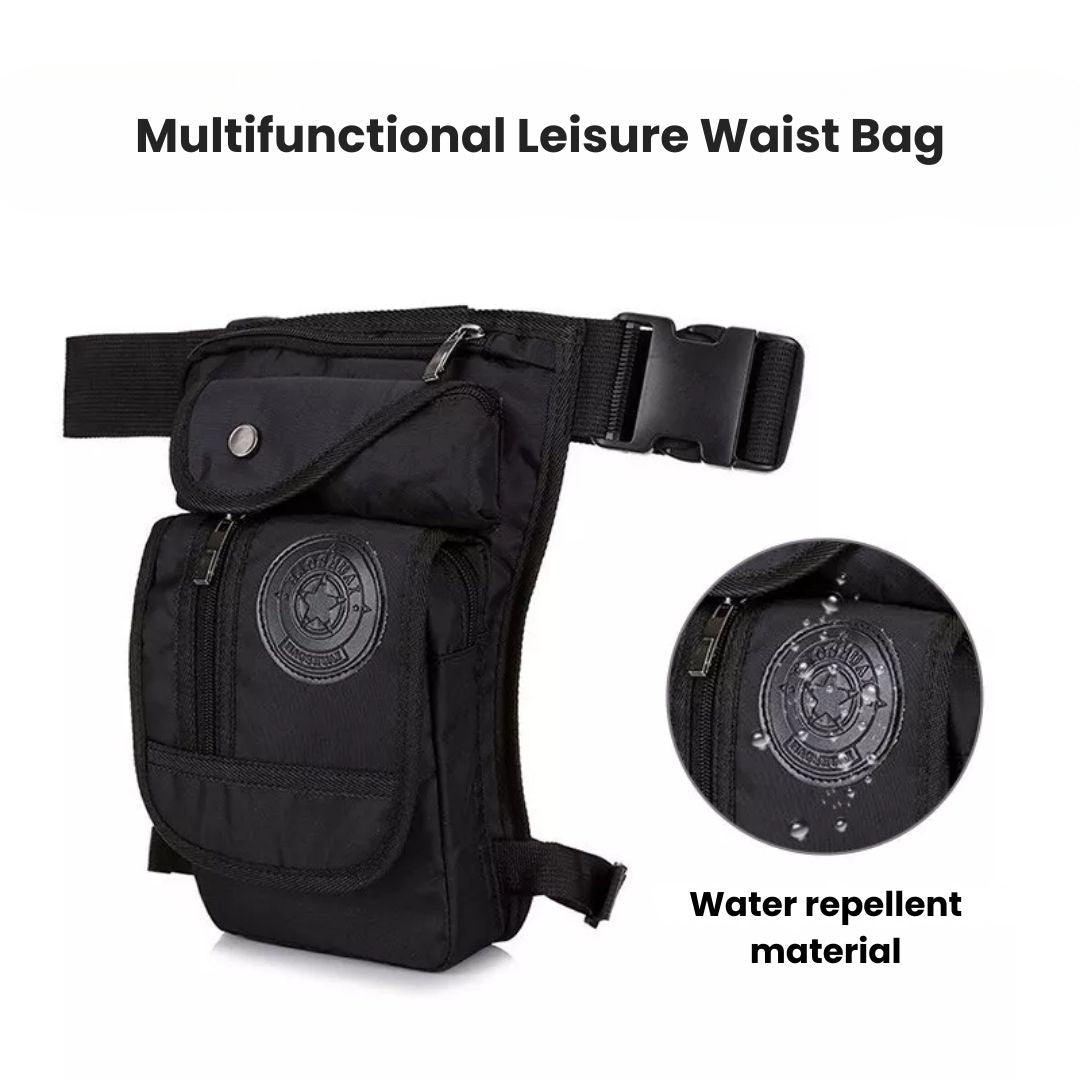 outdoor waterproof thigh bag motorcycle hip pouch adventure