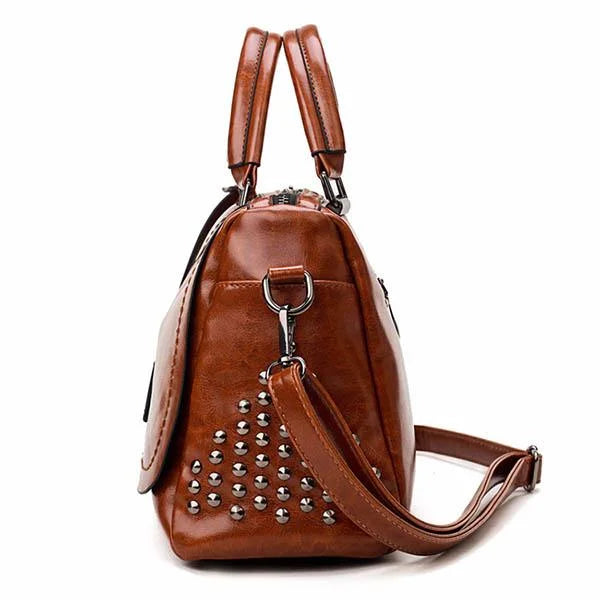 elegant soft leather shoulder bag for women versatile everyday use