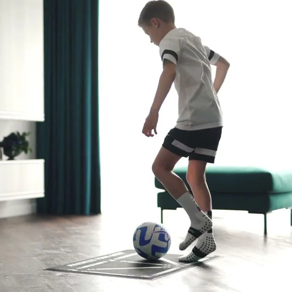 soccer training mat anti slip noise reduction