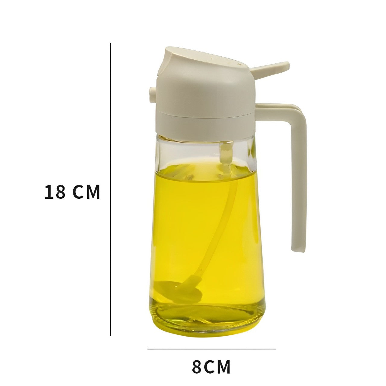 2 in 1 olive oil dispenser sprayer cooking salad frying bbq