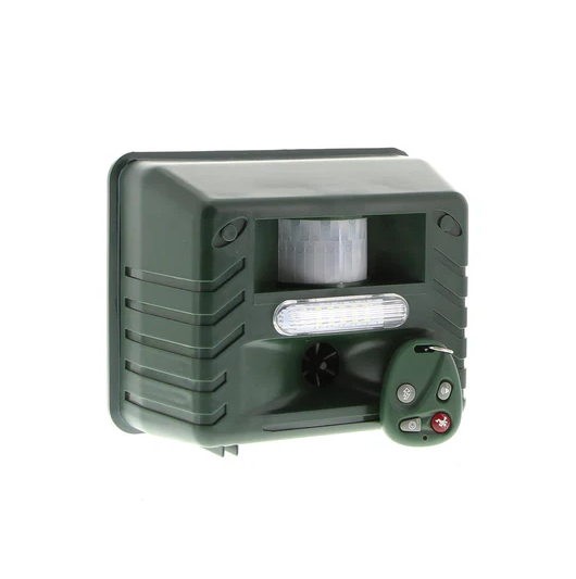 ultrasonic woodpecker repeller humane bird deterrent garden home