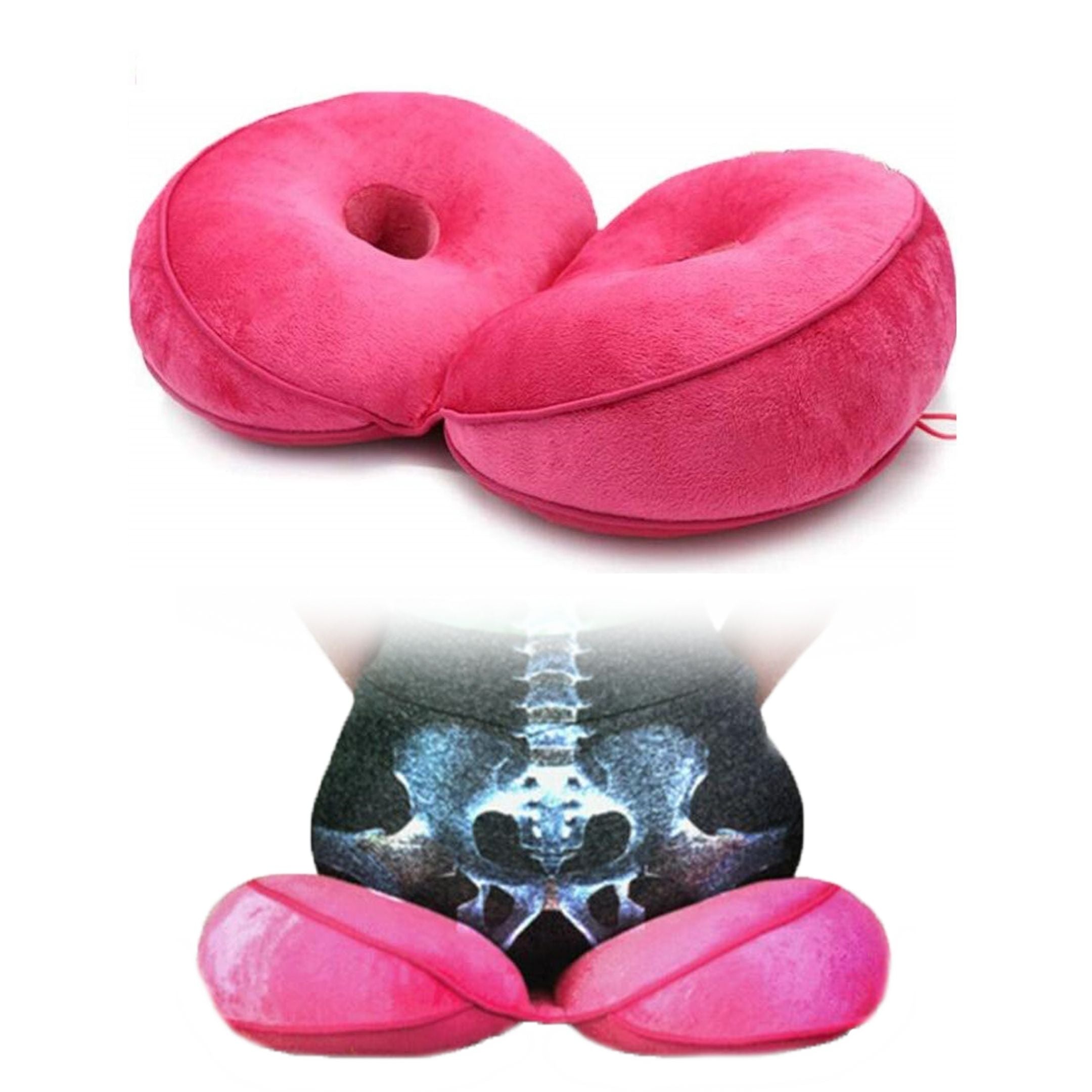 dual comfort orthopedic cushion