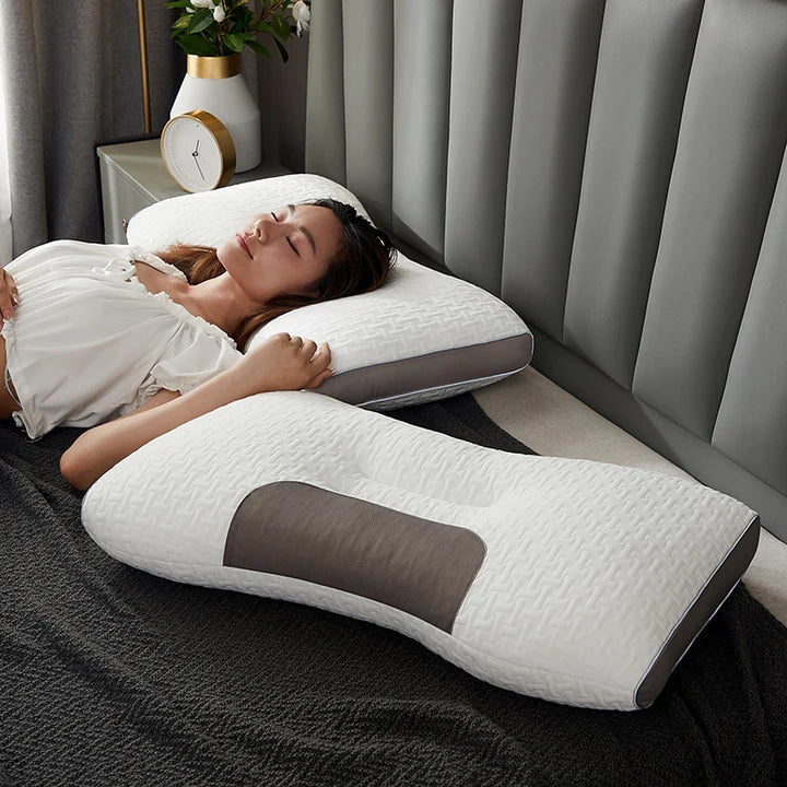 hybrid pillow back side sleepers