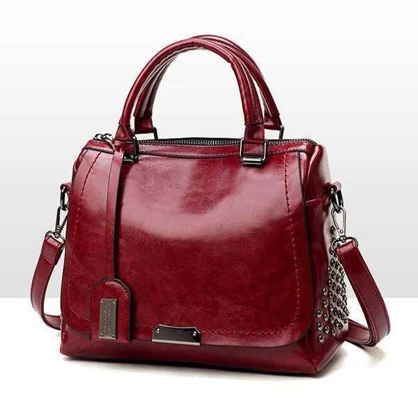 elegant soft leather shoulder bag for women versatile everyday use