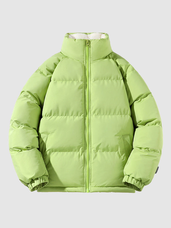calvin mens fleece lined padded puffer jacket