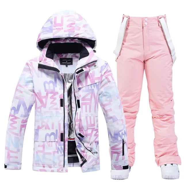 coralie stylish womens insulated ski suit