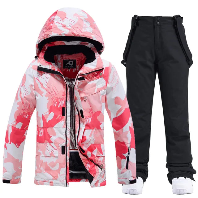 coralie stylish womens insulated ski suit