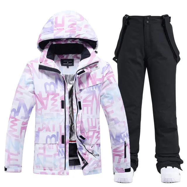 coralie stylish womens insulated ski suit