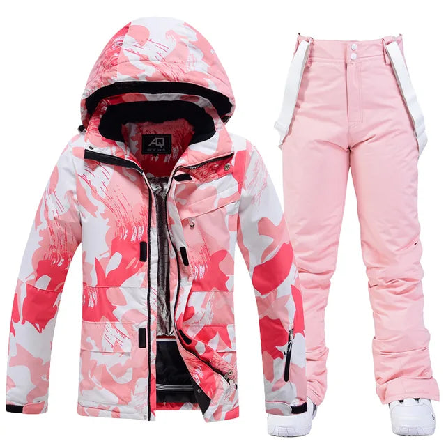 coralie stylish womens insulated ski suit