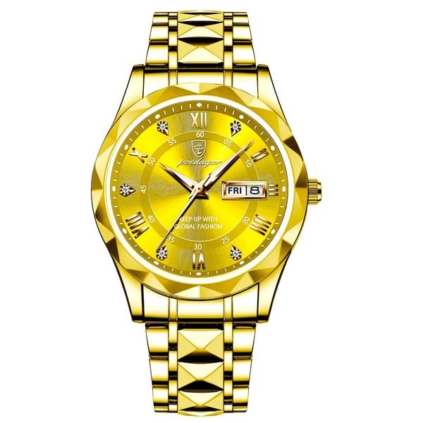 waterproof luxury mens watch top brand luminous feature