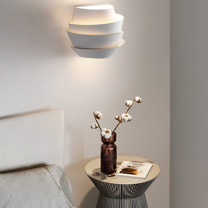 nordglow dual light wall sconce scandinavian iron lamp modern