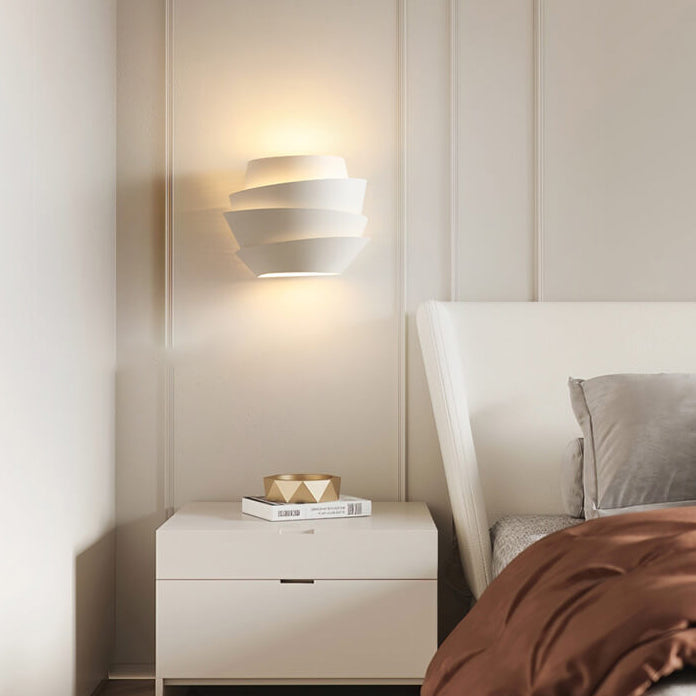 nordglow dual light wall sconce scandinavian iron lamp modern