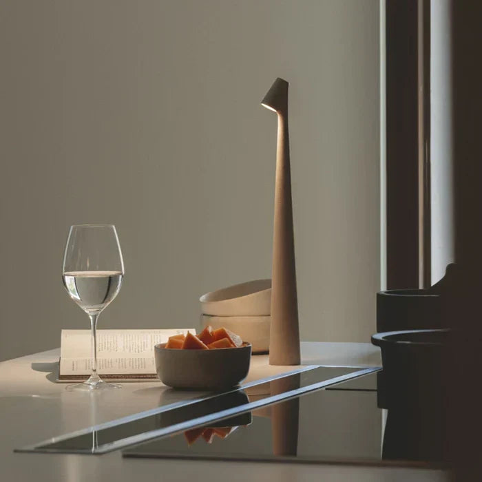luminessence glow sculpting table lamp