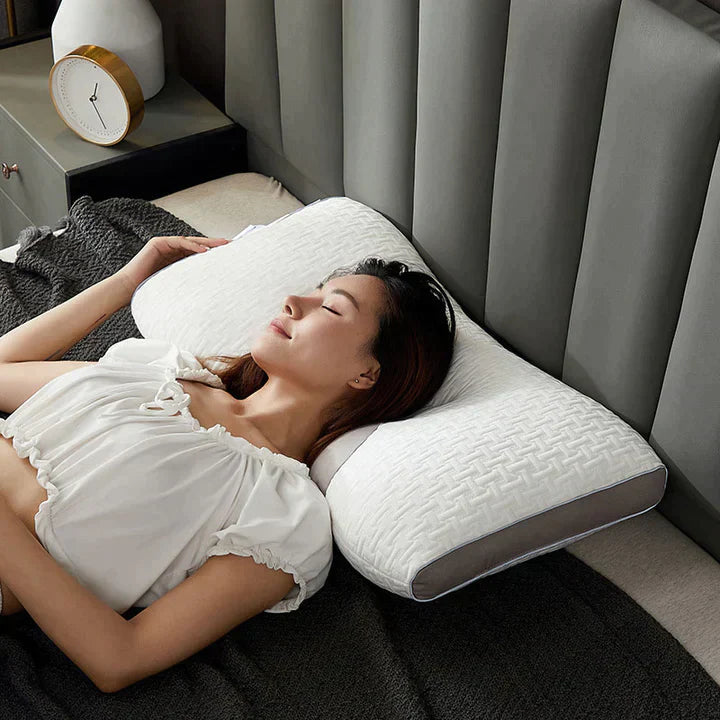 hybrid pillow back side sleepers