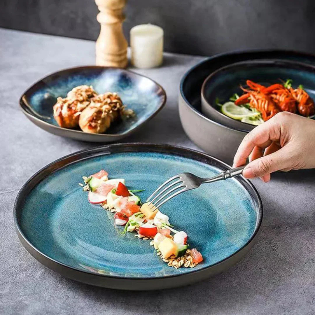 ocean breeze 11 piece coastal dinnerware set