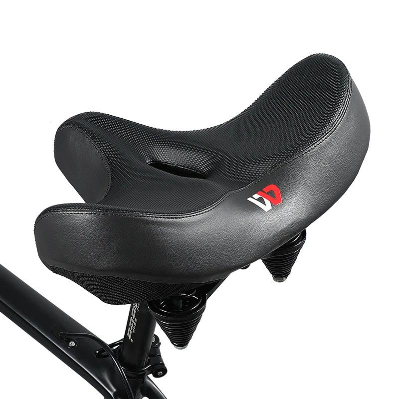 ride ease extra wide breathable comfortable bike saddle