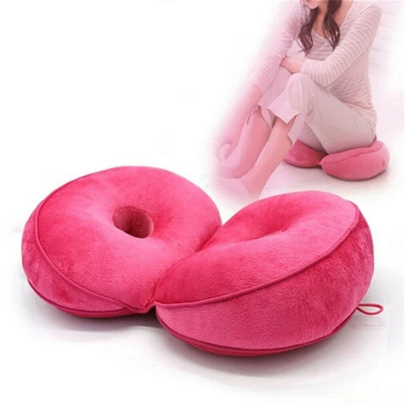 dual comfort orthopedic cushion