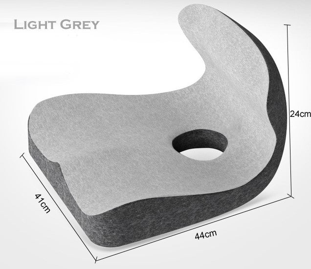 oraliu l shape memory foam seat cushion orthopedic hemorrhoid pad