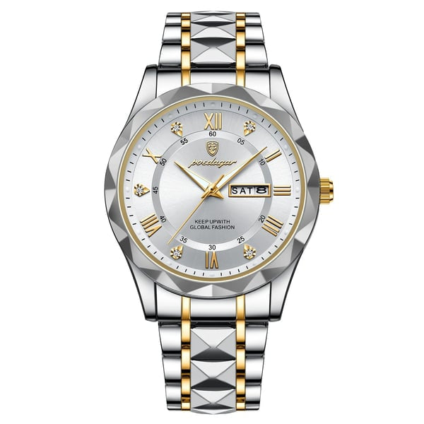 waterproof luxury mens watch top brand luminous feature