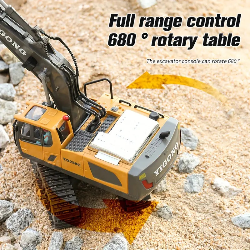 premium remote control excavator realistic rc digger