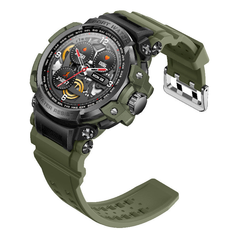 oraliu indestructible outdoor sports smartwatch heart rate blood oxyge