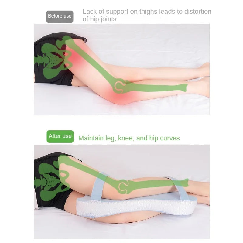 leg memory foam pillow multi position comfort for sleep support