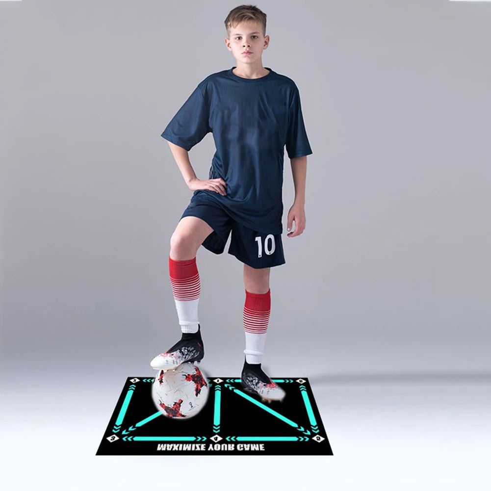 soccer training mat anti slip noise reduction