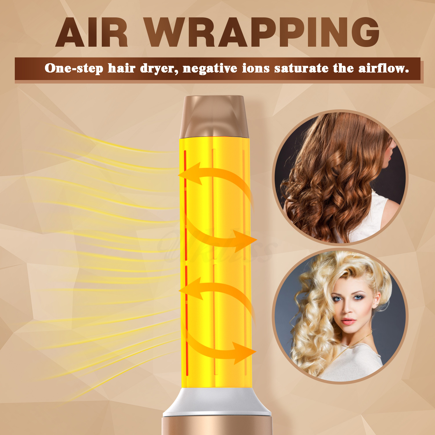 7 in 1 airwrap hair styler multi functional tool curls waves straighte